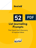 52 List Journaling Prompts