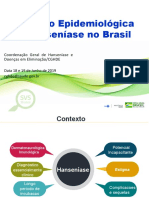 Situação Epidemiologica Hanseníase - Brasil - Aula 5