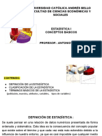 Conceptos Bäsicos en Estadïstica