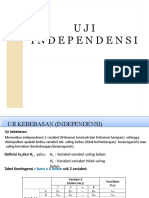 Materi 6 Uji Independensi