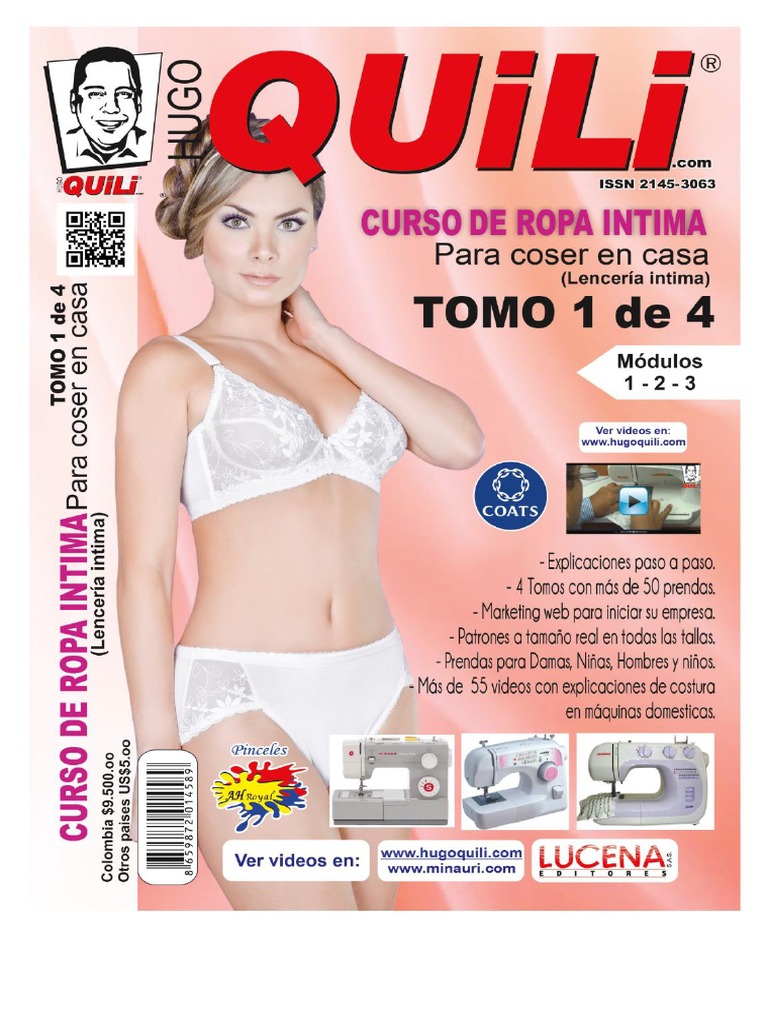 Hugo Quili Curso de Ropa Intima | PDF