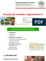 Tema 12. Proceso de Cereales y Leguminosas II