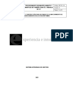 Procedimiento Desmantelamiento y Montaje de Tubería - Con Aspectos HS y AMB.