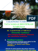 6.2 Taksonomi Tumbuhan (Tata Nama - Identifikasi)