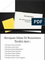 X Agama 1 Si Kerajaan Islam Nusantara M Fadli H