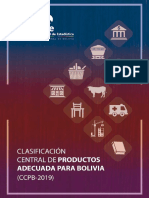 Clasificación Central de Productos 2019