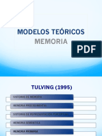 Modelos Teóricos de La Memoria PRESENTACIÓN 2