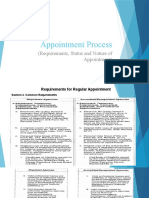 Appointment Process (MAEd)