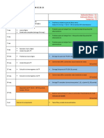 cierre de semestre cronograma 9D