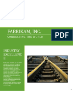 Fabrikam, Inc.: Connecting The World