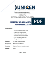 Sistema de Organización Administrativa Vane