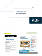 Contoh Literasi & Numerasi - SMA - Ringkas