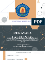 Tugas Rekayasa Lalulintas V TPJJ B - Kelompok 3