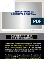 Prediccion Conducta Delictiva