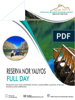 Full Day Nor Yauyos Setiembre