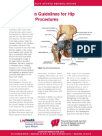 Rehabilitation Guidelines For Hip Arthroscopy Procedures: Figure 1 Hip Joint (Opened) Lateral View