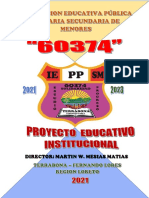 PEI 60374 2021-2023 Oficial Para 2021 Pandemia Covid-19 Con Protocolos Para Remitir Ugel - Drel 2021