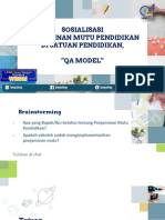 Sosialisasi QA Model Rev6