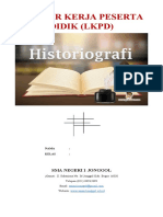 LKPD KD 3.8 Historiografi