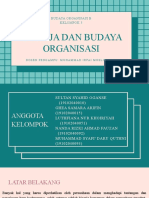 Kinerja Dan Budaya Organisasi