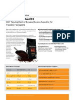 COF Neutral Solventless Adhesive Solution For Flexible Packaging