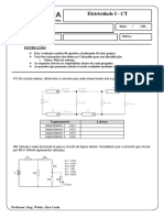 Eletricidade I - Avaliação de Pesquisa