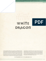 13th Age - Bestiary Preview - White Dragon
