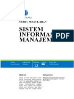 Modul Sistem Informasi Manajemen (TM13)