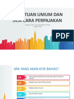 Ketentuan Umum Dan Tata Cara Perpajakan (KUP)