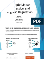 Stat Report Multiple Linear Regression and Logistic Regression