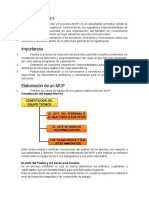 ¿Qué Es El MOF?: Constitución Del Equipo Técnico