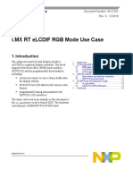 i.MX RT eLCDIF RGB Mode Use Case: Application Note