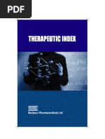 Download Therapeutic Index Final by hossainctg SN53947268 doc pdf