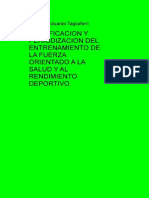 Planificacion y Periodizacion Del Entren