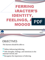 Inferring Character'S Identity, Feelings, and Moood