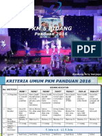 PKM 5 Bidang - Panduan 2016