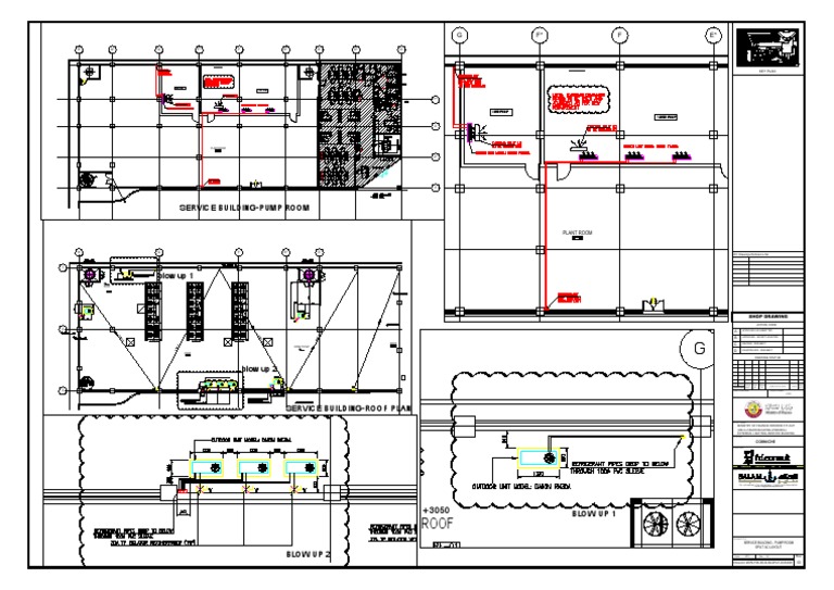 Pump Room AC-Layout1 | PDF | Composite Material | Concrete