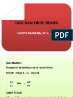 Laju Dan Orde Reaksi