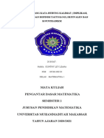 Tugas 3 PDM (Implikasi, Biimplikasi, Tautologi, Ekuivalen, Danvkountradiksi )