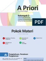 Kelompok II - A Priori Knowledge Final