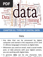 Chapter 01: Types of Digital Data