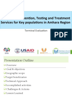HIV Prevention, Testing and Treatment Services For Key Populations in Amhara Region