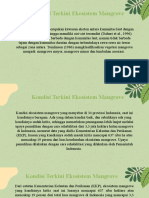 Kondisi Terkini Ekosistem Mangrove