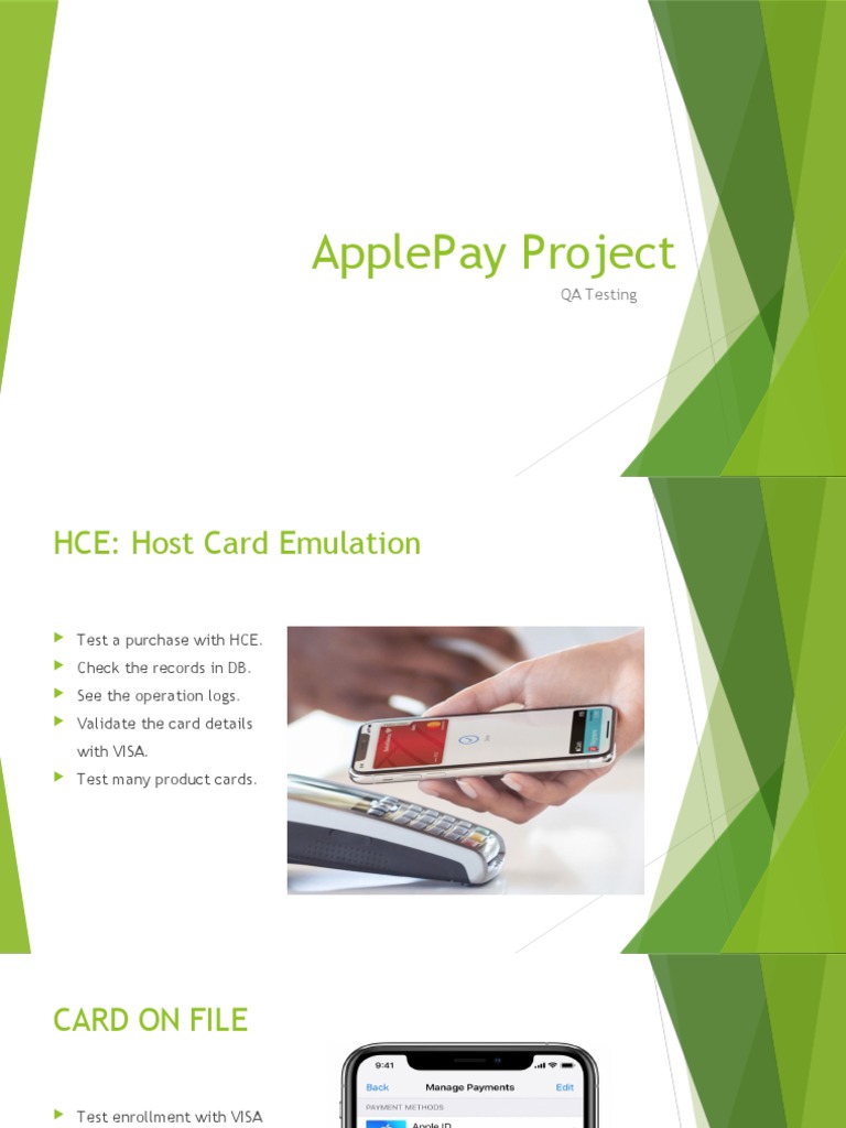 Apple Pay QA Testing Guide | PDF | Finance & Money Management