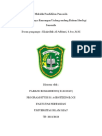 Makalah Pendidikan Pancasila Farhan Romadhoni (214110165)