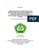 Perbedaan Kemampuan Pemecahan Masalah Matematis Menggunakan Model Pembelajaran Kooperatif Tipe Team Games Tournament (TGT) dan Model Pembelajaran Ceramah (Konvensional) Ditinjau dari Keadaan Siswa