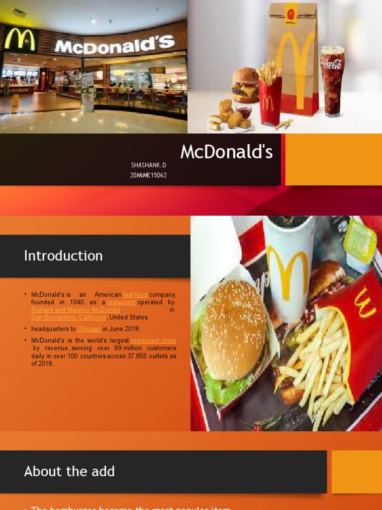 McDonald's DS | PDF