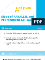 Slope of A Line Given Two Points