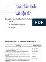 Bài Giảng Kỹ Thuật Phân Tích Vật Liệu Rắn - Phân Tích Cấu Trúc Tinh Thể Bằng Phương Pháp Nhiễu Xạ Tia X - 1055033