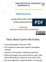 Quine Mccluskey Method